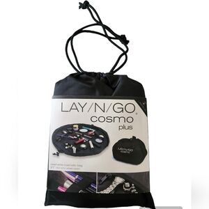 Lay N Go Cosmo Plus Black Ladybug Cosmetic Bag Caddy
